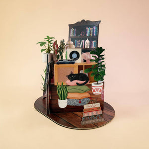 Cosy Cat Corner | Pop-Up Card