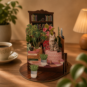 Cosy Cat Corner | Pop-Up Card