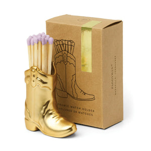 Cowboy Boot Match Holder | Gold