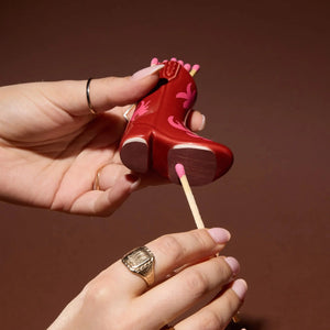 Cowboy Boot Match Holder | Red & Pink
