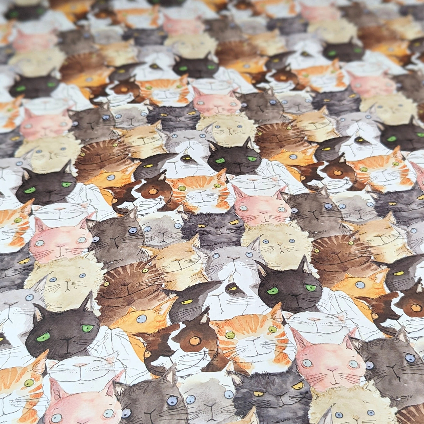 Cute Cat Wrapping Paper