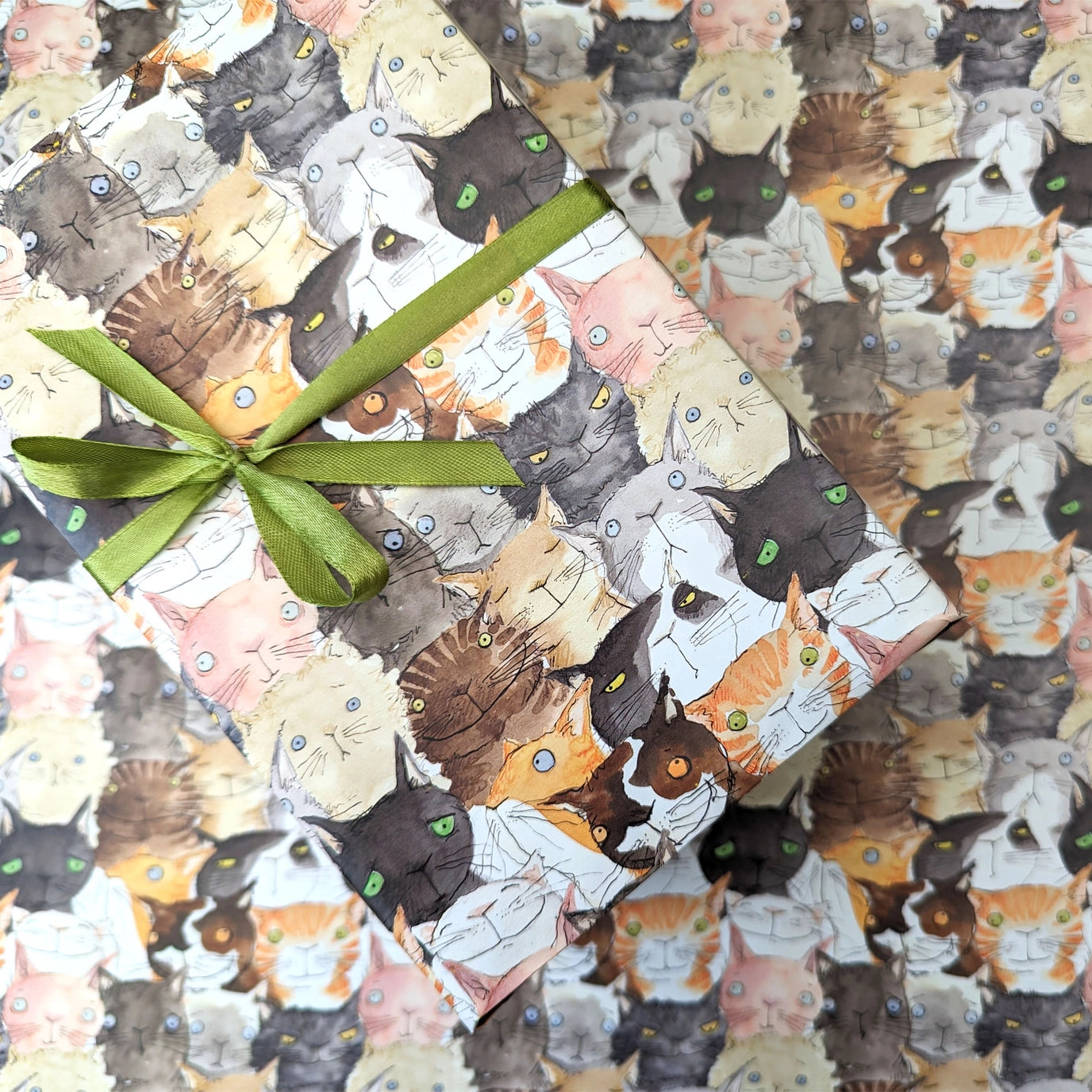 Cute Cat Wrapping Paper