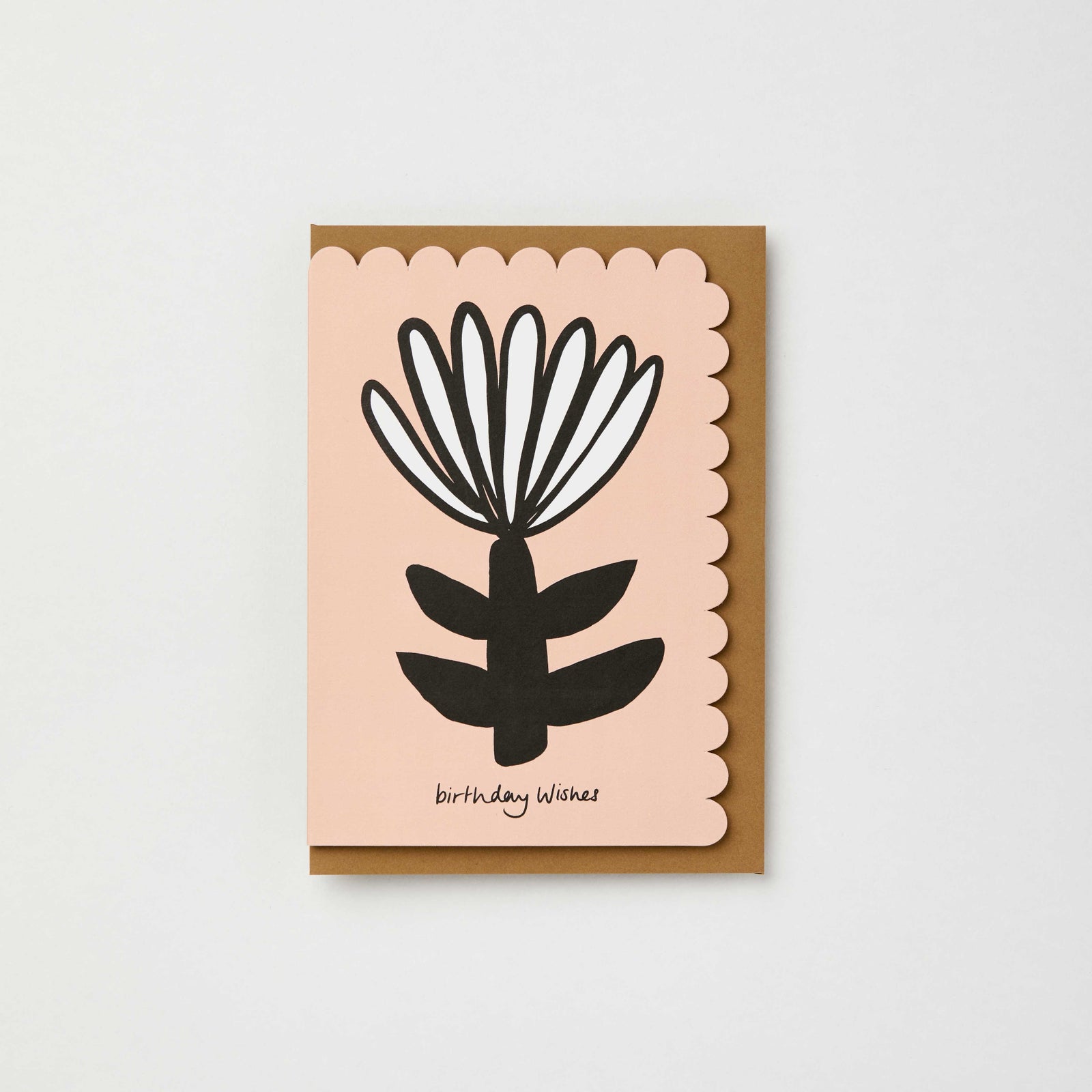 DAHLIA BIRTHDAY CARD