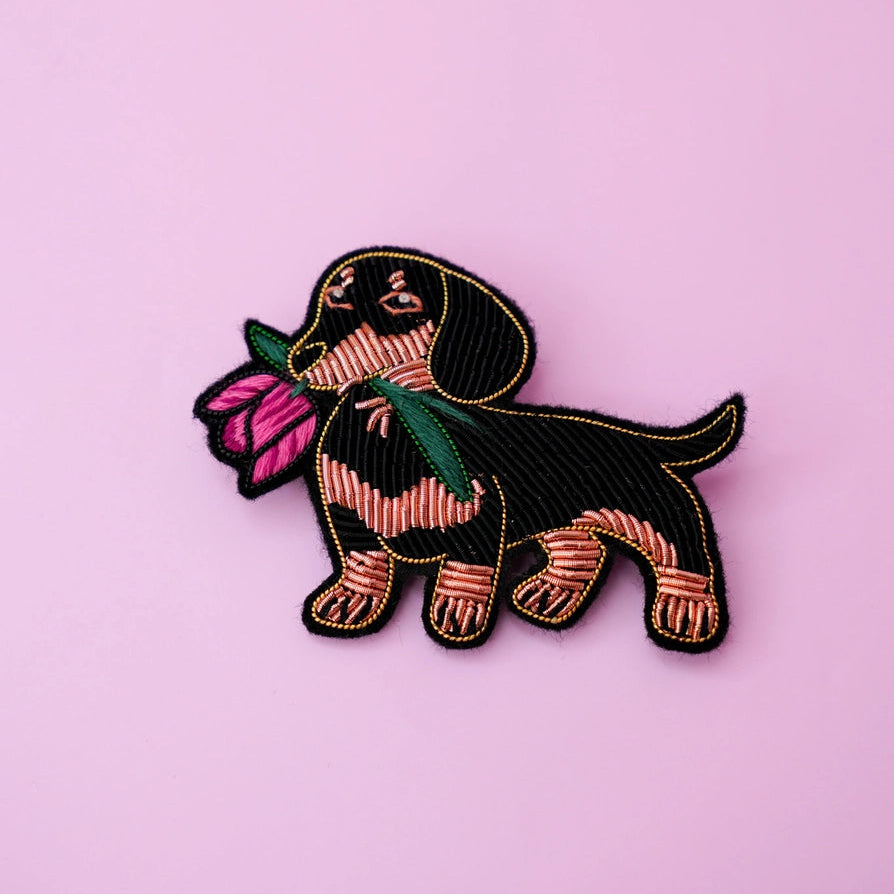 Dachshund Brooch