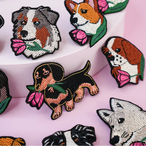 Dachshund Brooch