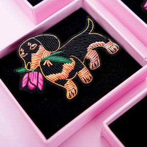 Dachshund Brooch