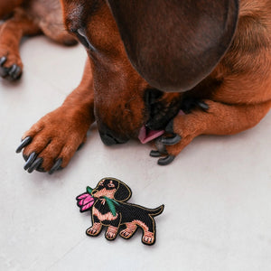 Dachshund Brooch