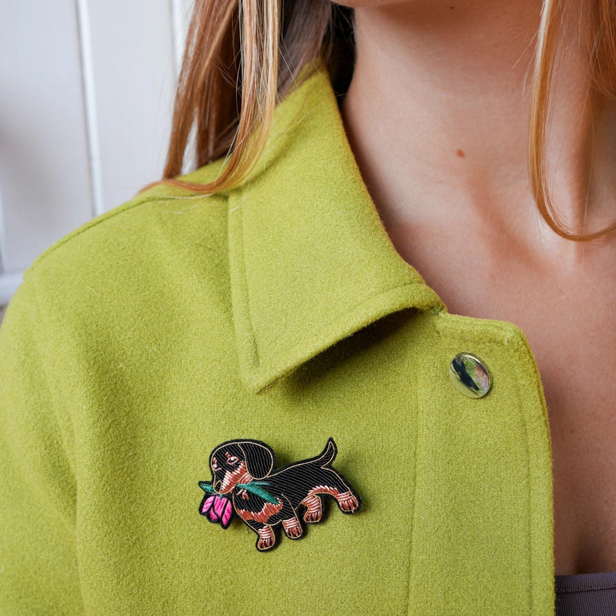 Dachshund Brooch