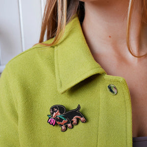 Dachshund Brooch