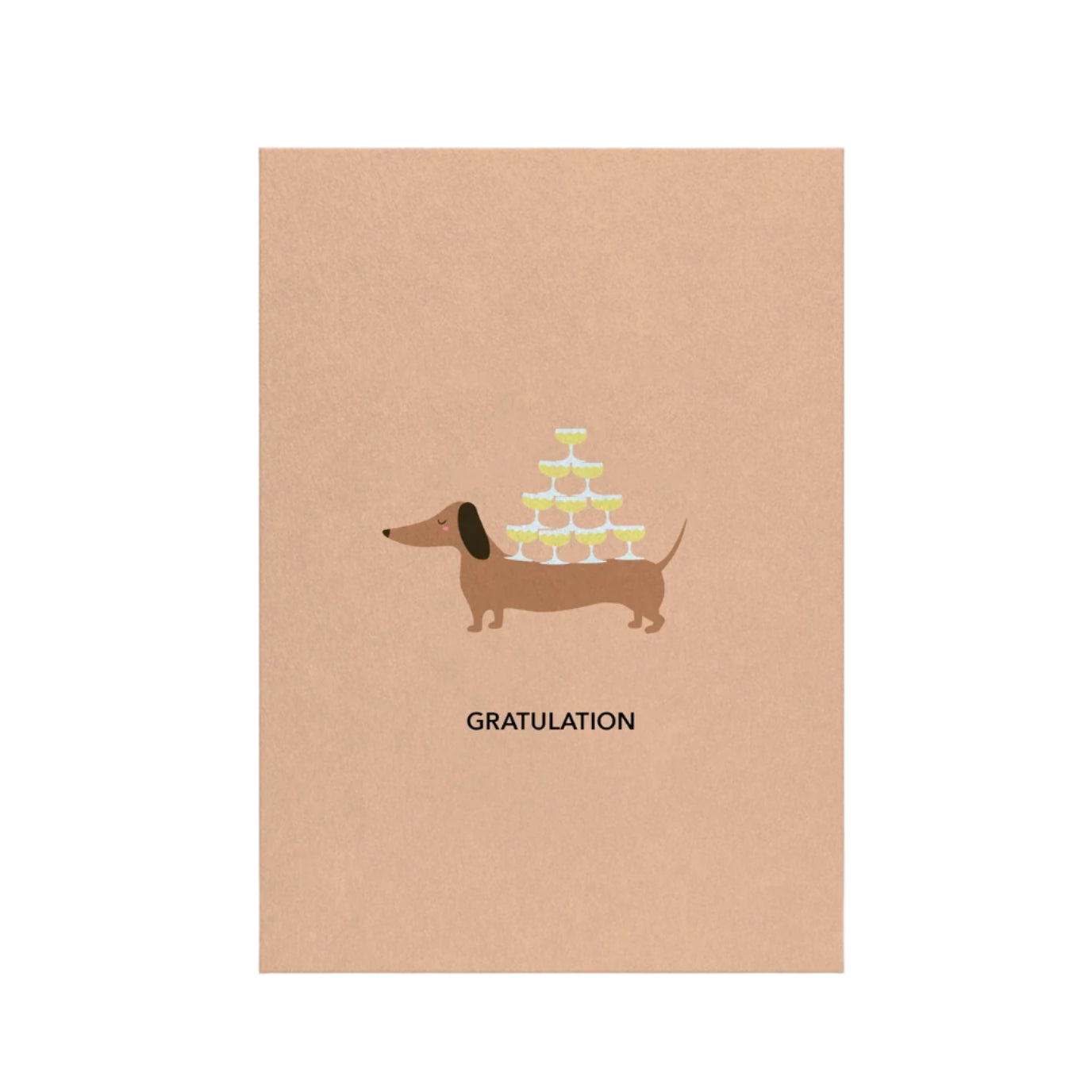Dachshund Congratulations | Postcard