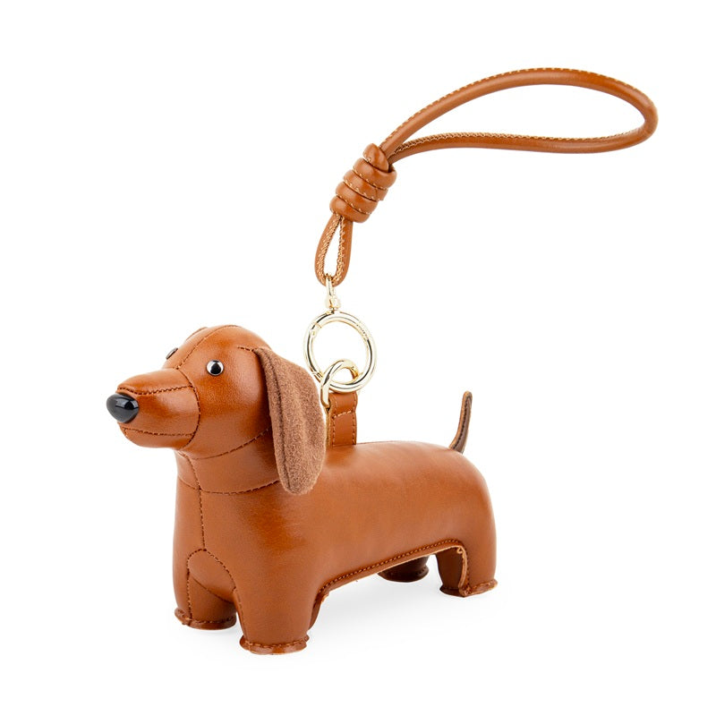 Dachshund Tan Bag Charm