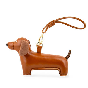 Dachshund Tan Bag Charm