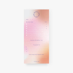 Daily Goals Notepad