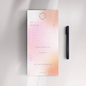 Daily Goals Notepad