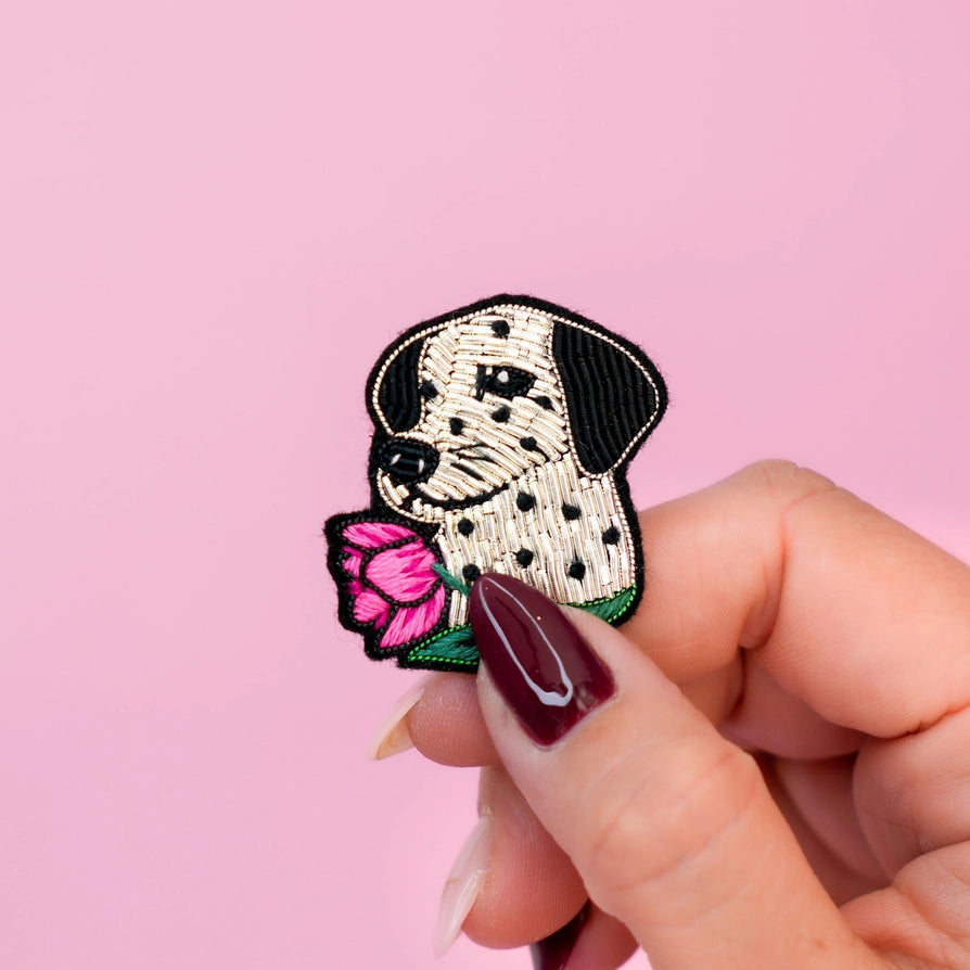 Dalmatian Brooch