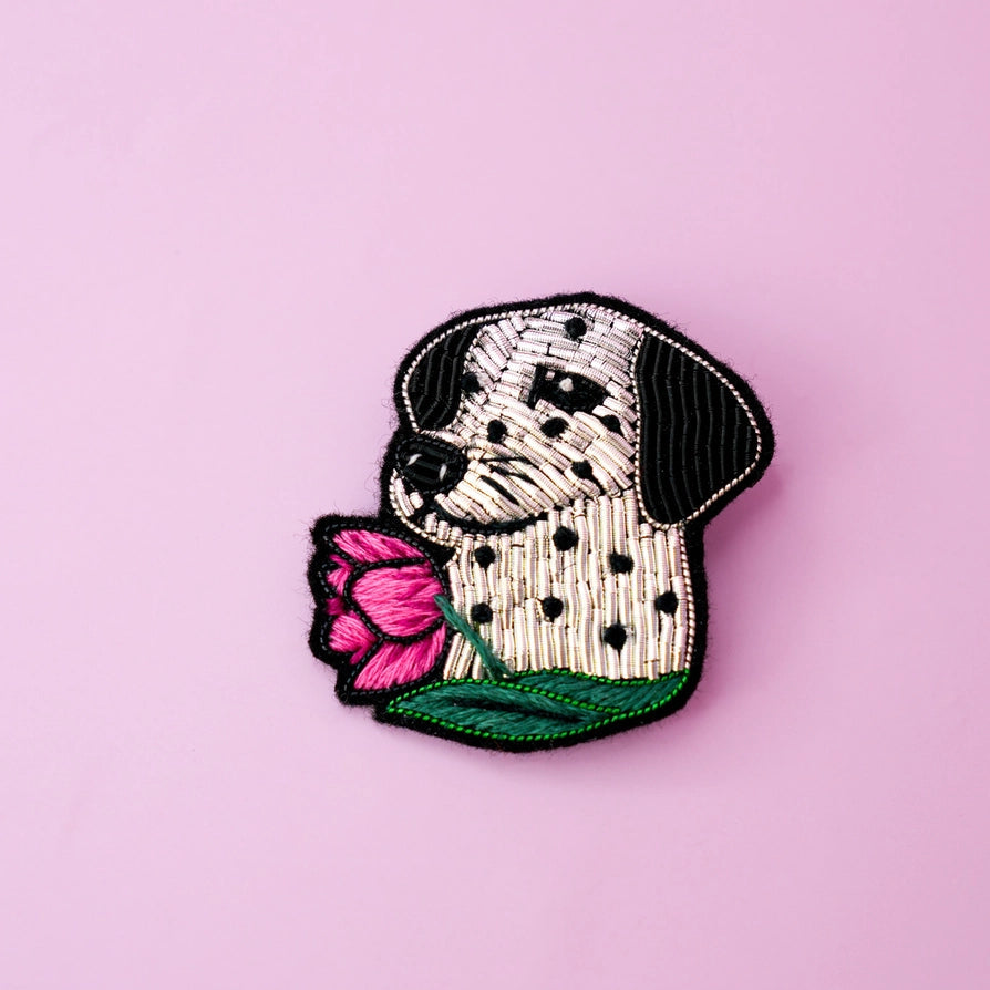 Dalmatian Brooch