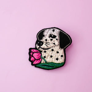 Dalmatian Brooch