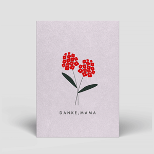 Danke Mama | Postcard