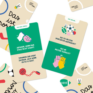 Das ist sportlich! Card Game