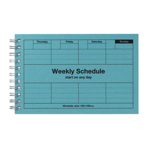 Dayfree Weekly Schedule | Turquoise
