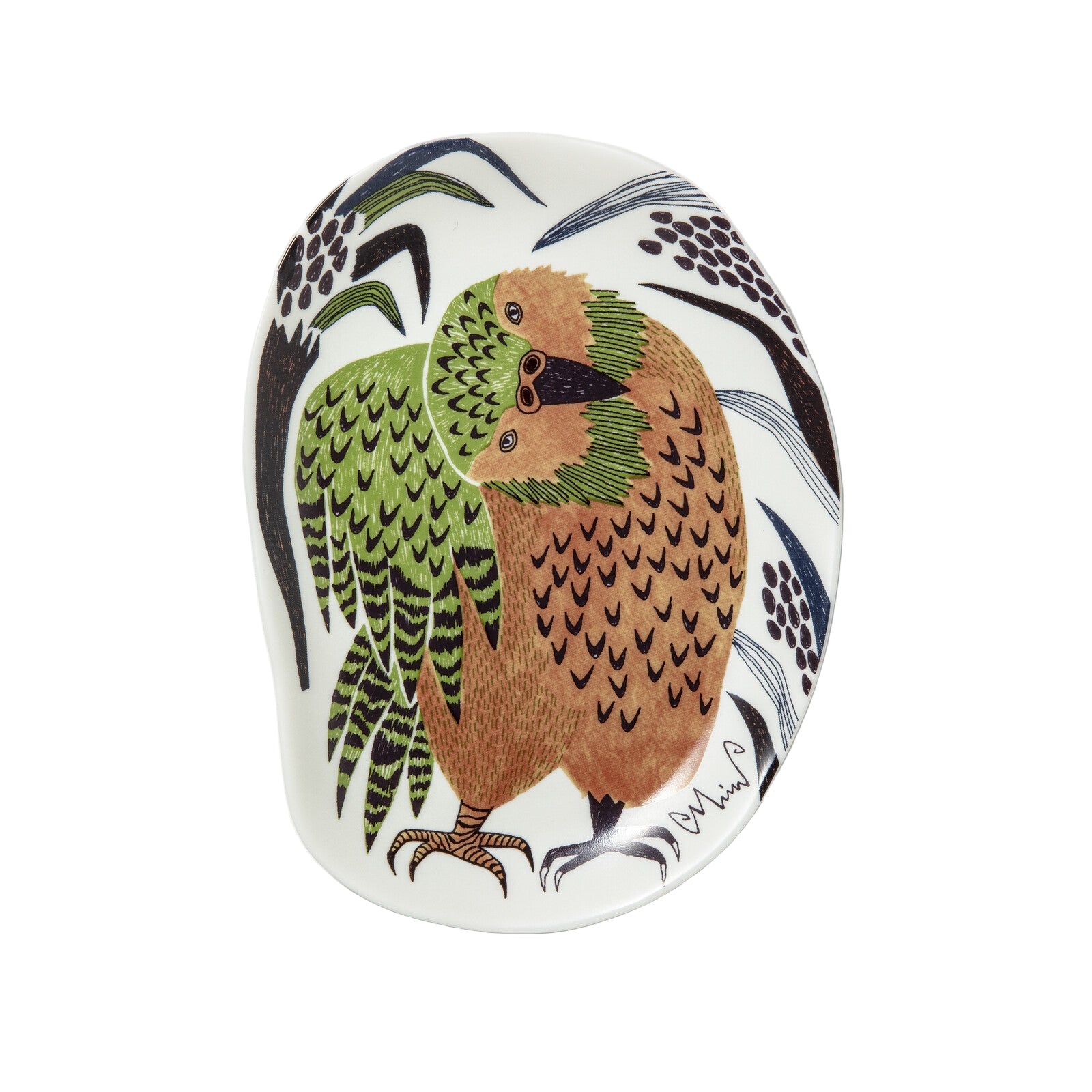 Decorative Tray Kakapo