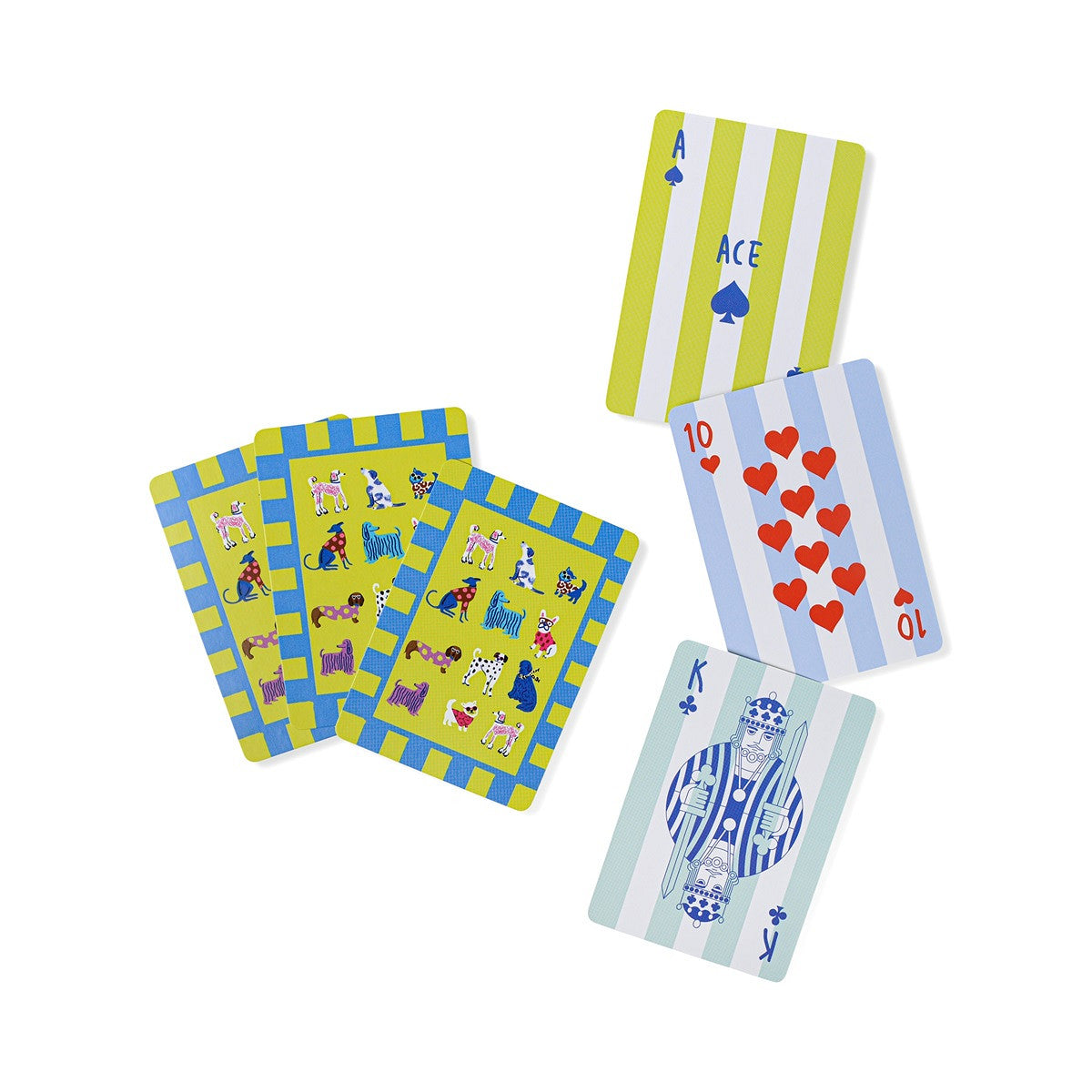 Dog Playing Cards