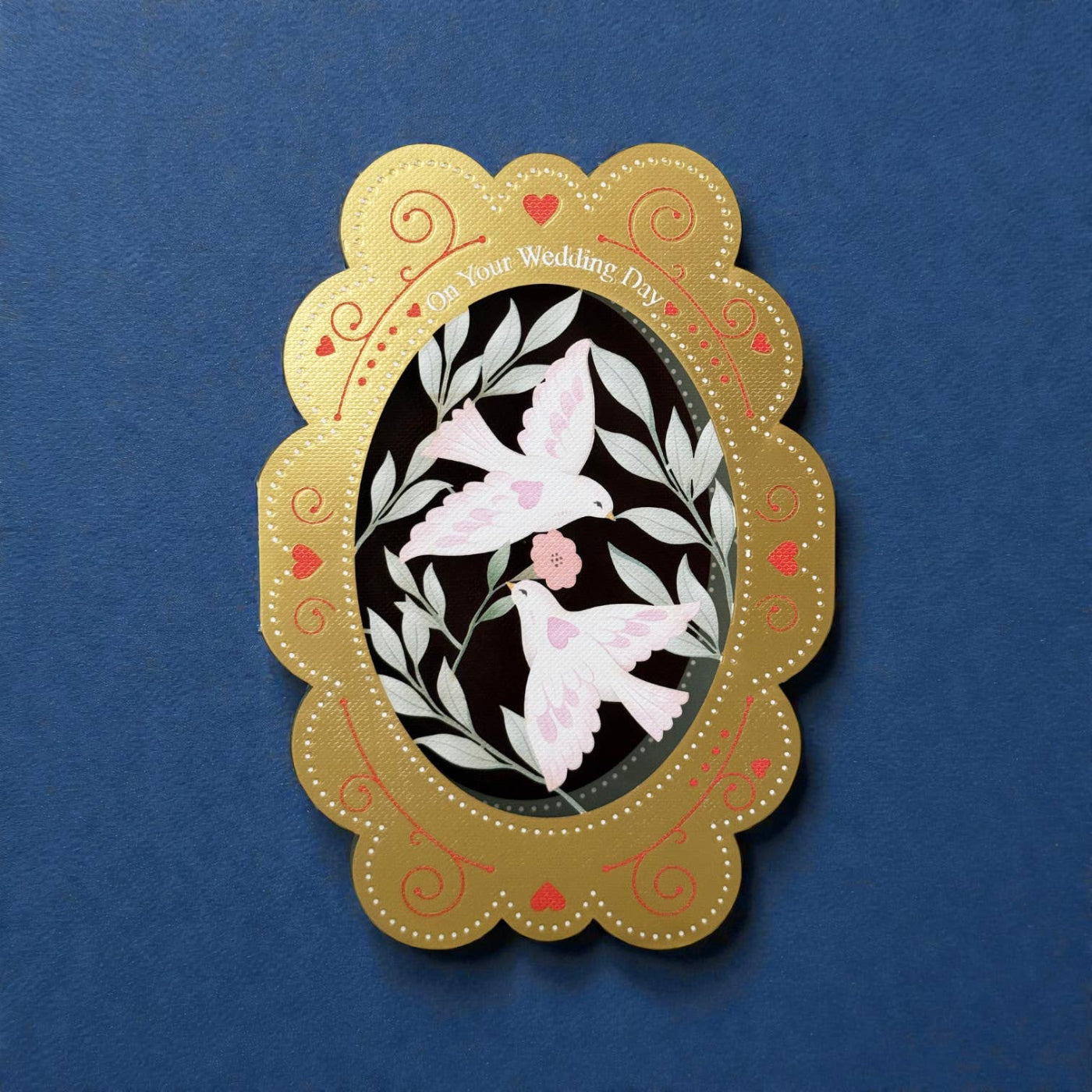 Doves Wedding | Cutout Card