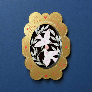 Doves Wedding | Cutout Card