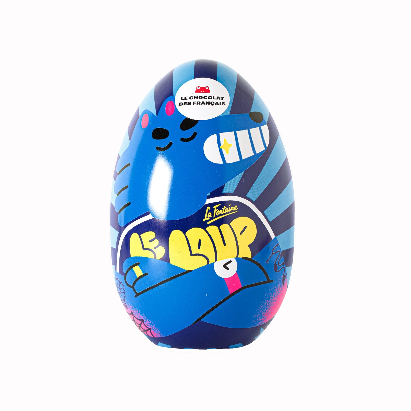 Easter Metal Egg Filled with Eggs | Dark & Milk Chocolate | Organic