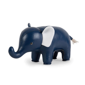 Elephant Midnight Blue Paperweight