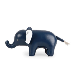 Elephant Midnight Blue Paperweight