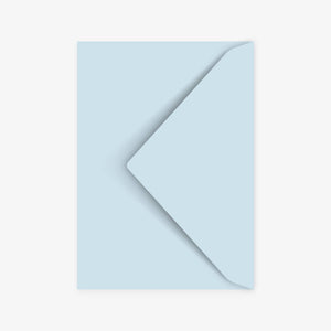 Envelope DIN C6 arctic blue