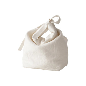 FUTO Linen Bread Bag 150mm | White