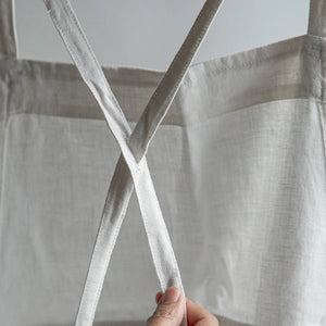 FUTO Linen Full Apron | Natural