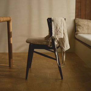 FUTO Linen Full Apron styling