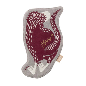 Fabric Coaster Feathered Dinosaur