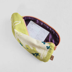 Fabric Pouch Rabbit & Clover