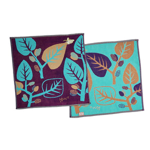 Face Towel | Flower & Silkworm
