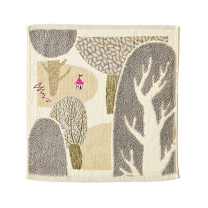 Face Towel | Forest Home Grey