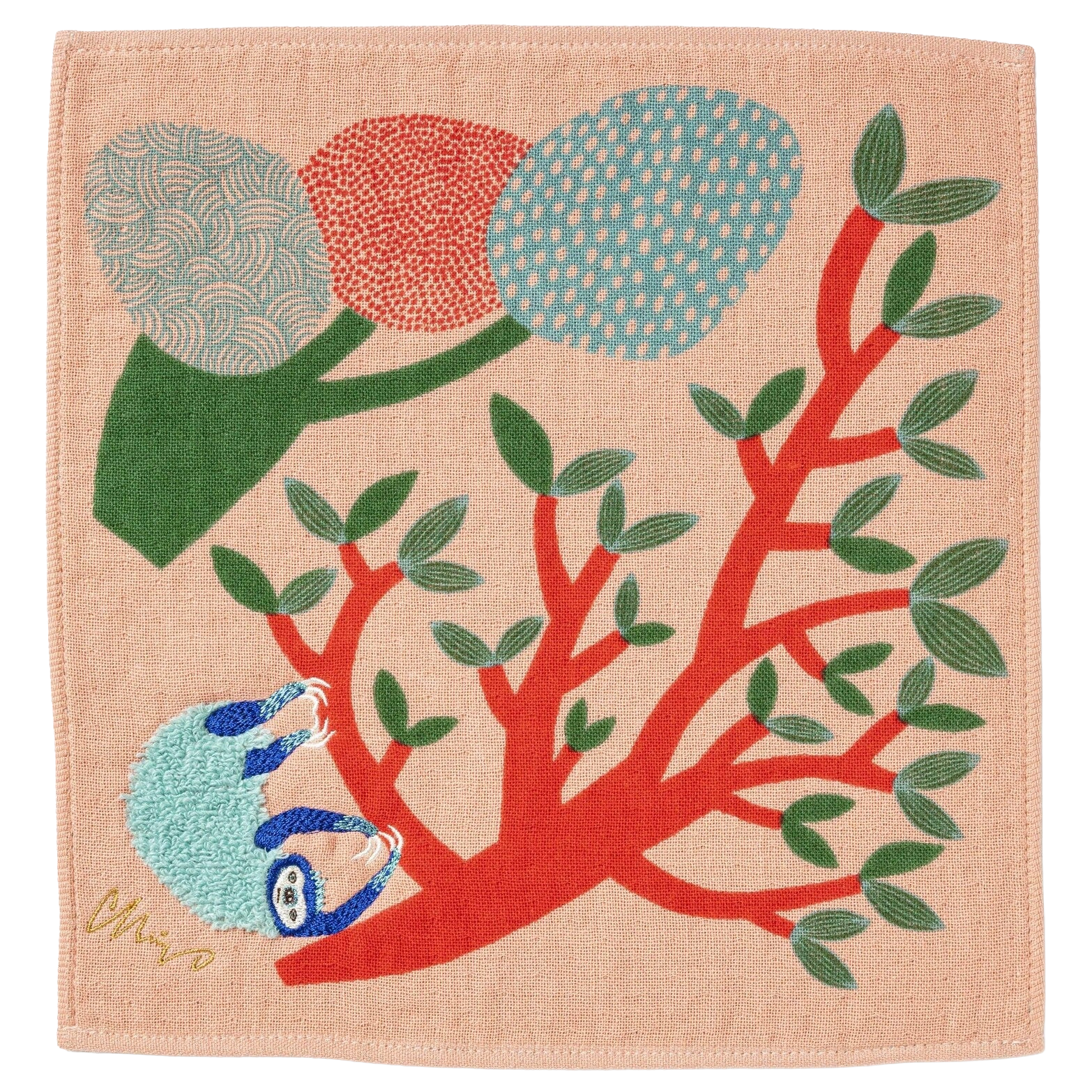 Face Towel | Forest Sloth