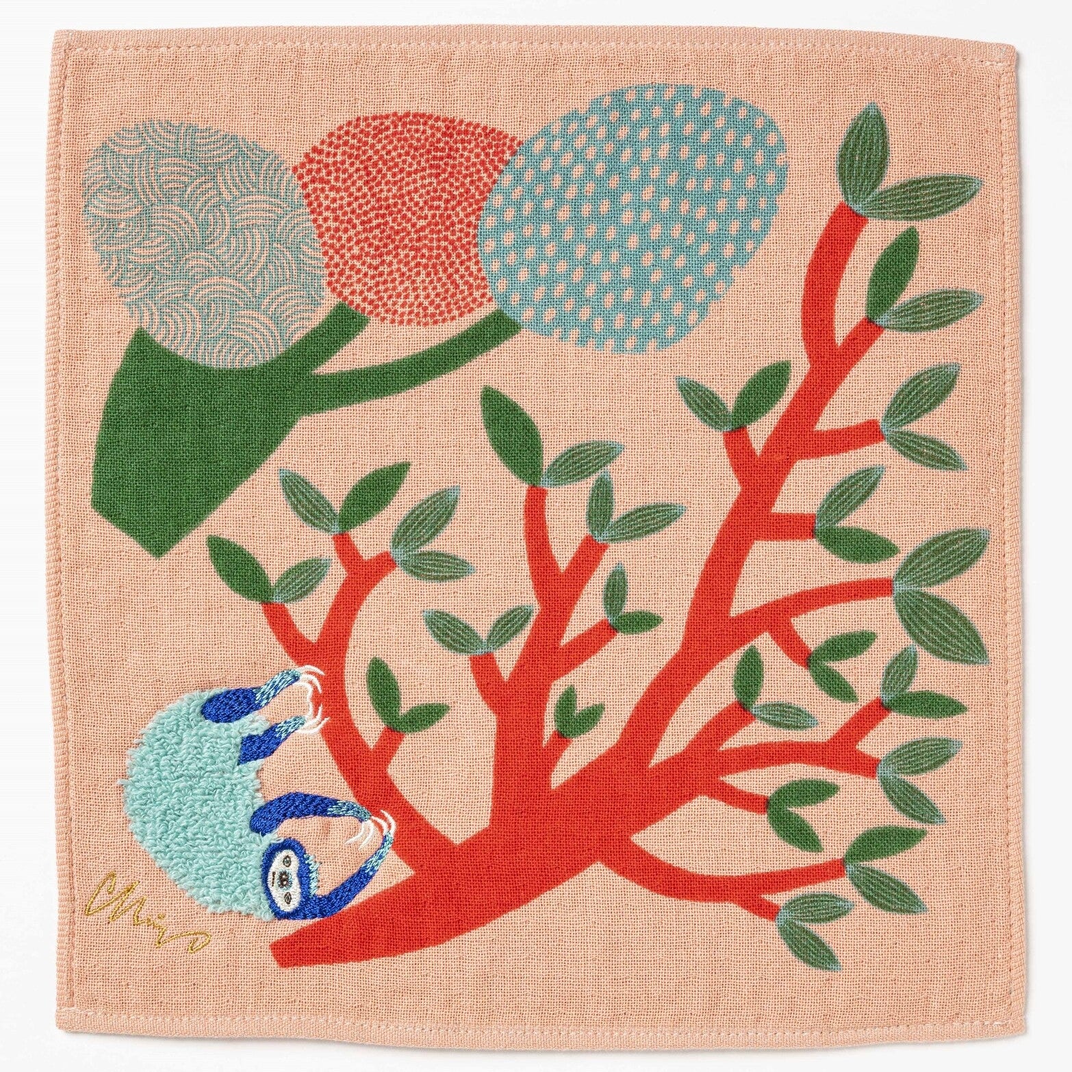 Face Towel | Forest Sloth