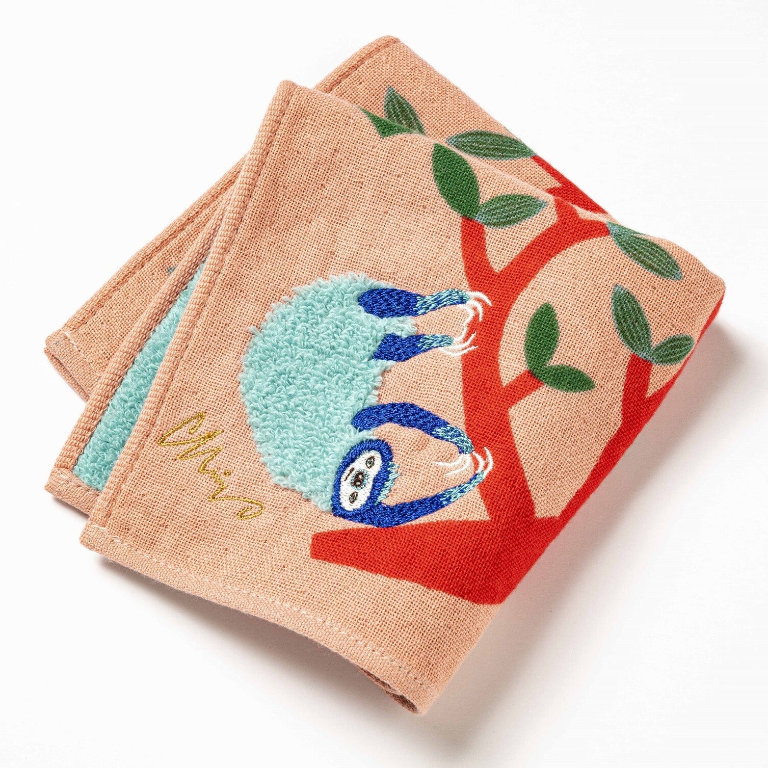 Face Towel | Forest Sloth