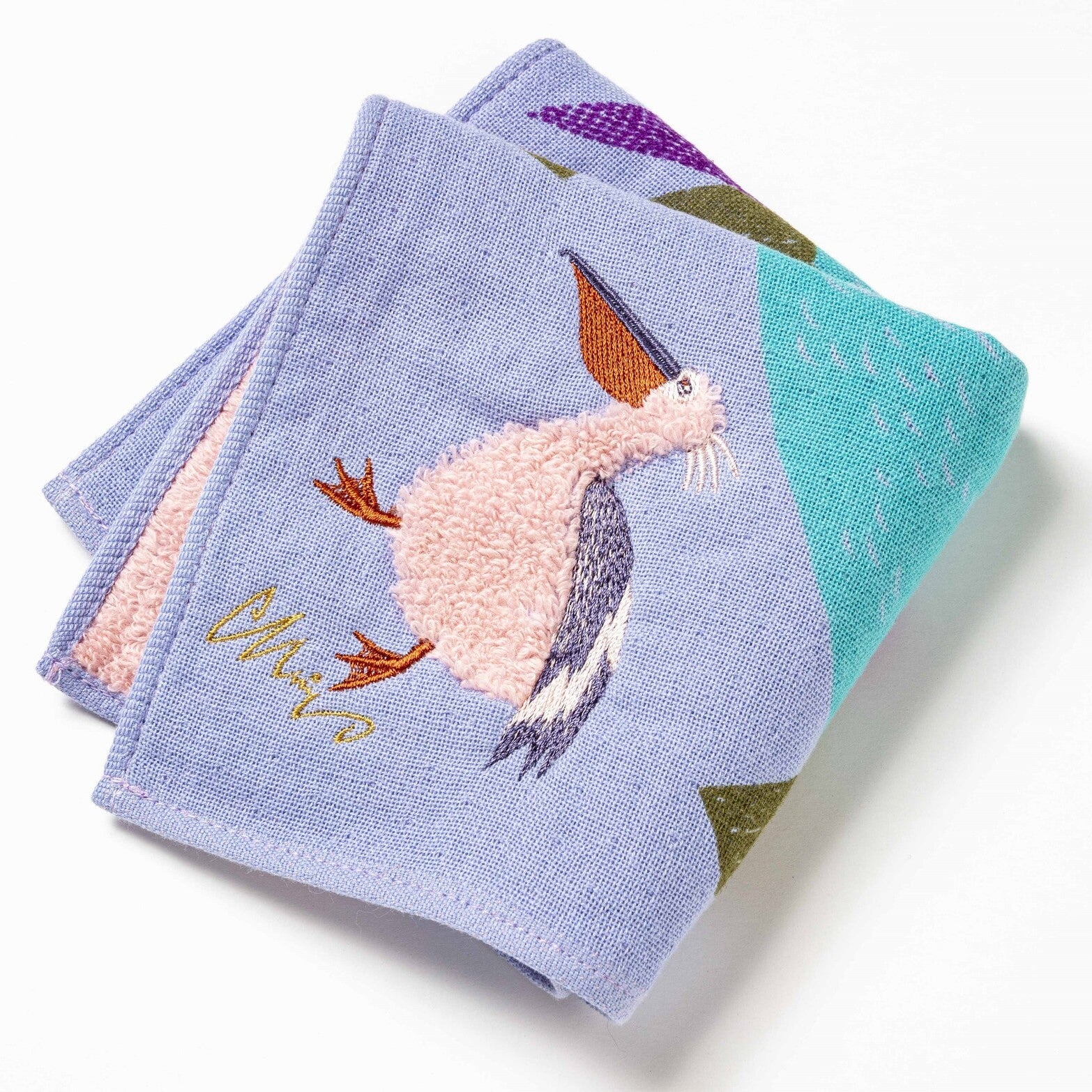 Face Towel | Lakeside Pelican