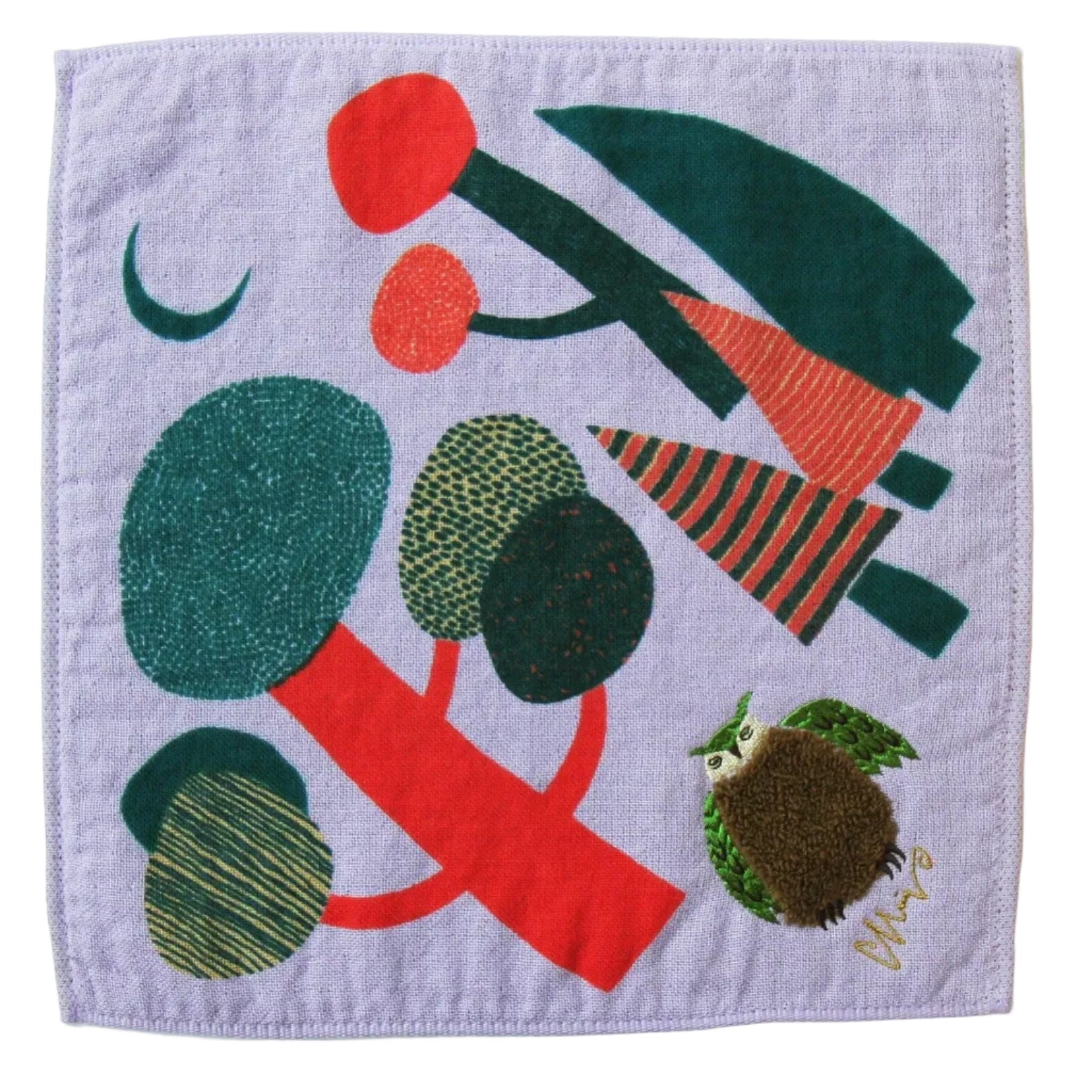 Face Towel | Moonlit Owl