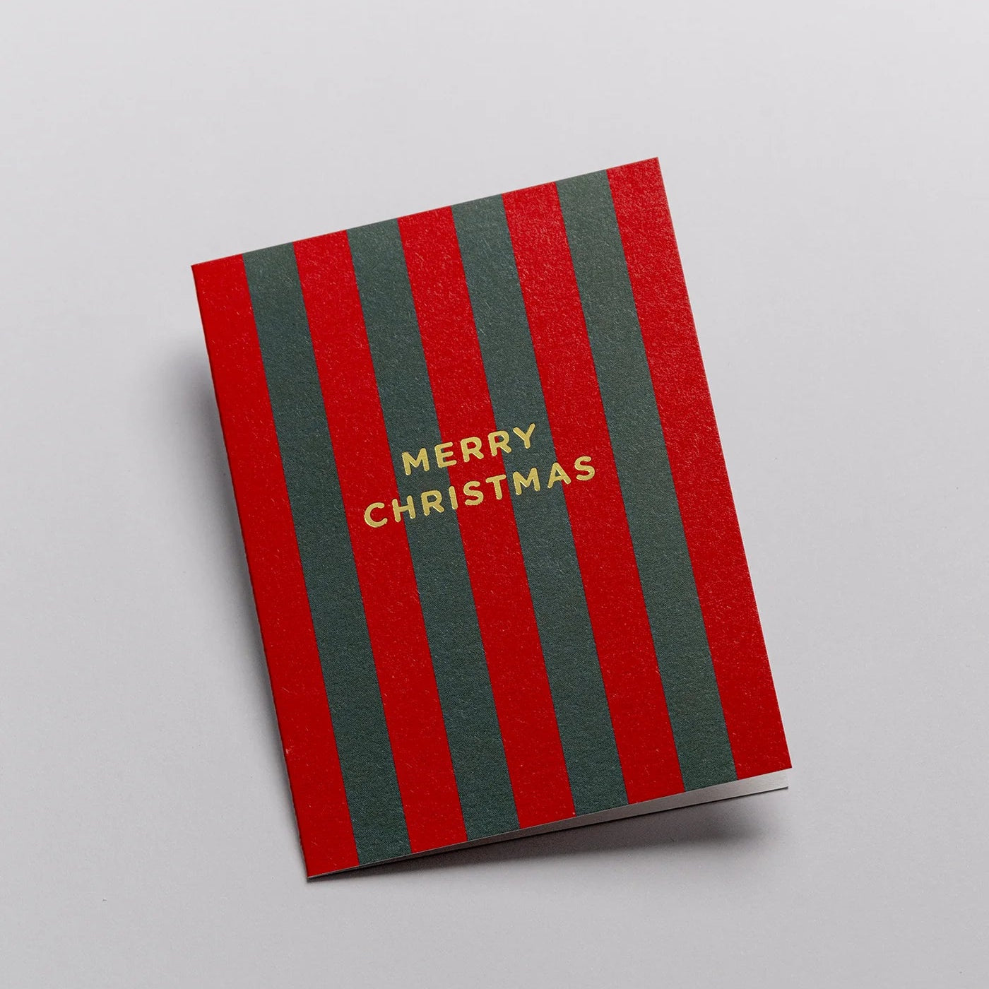 Festive Striped | Kelly Hyatt | Mini Christmas Card