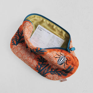 Flat Pouch | Flower and Bug