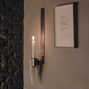 Ornament Candle Holder | Stainless Steel | Long styling interior