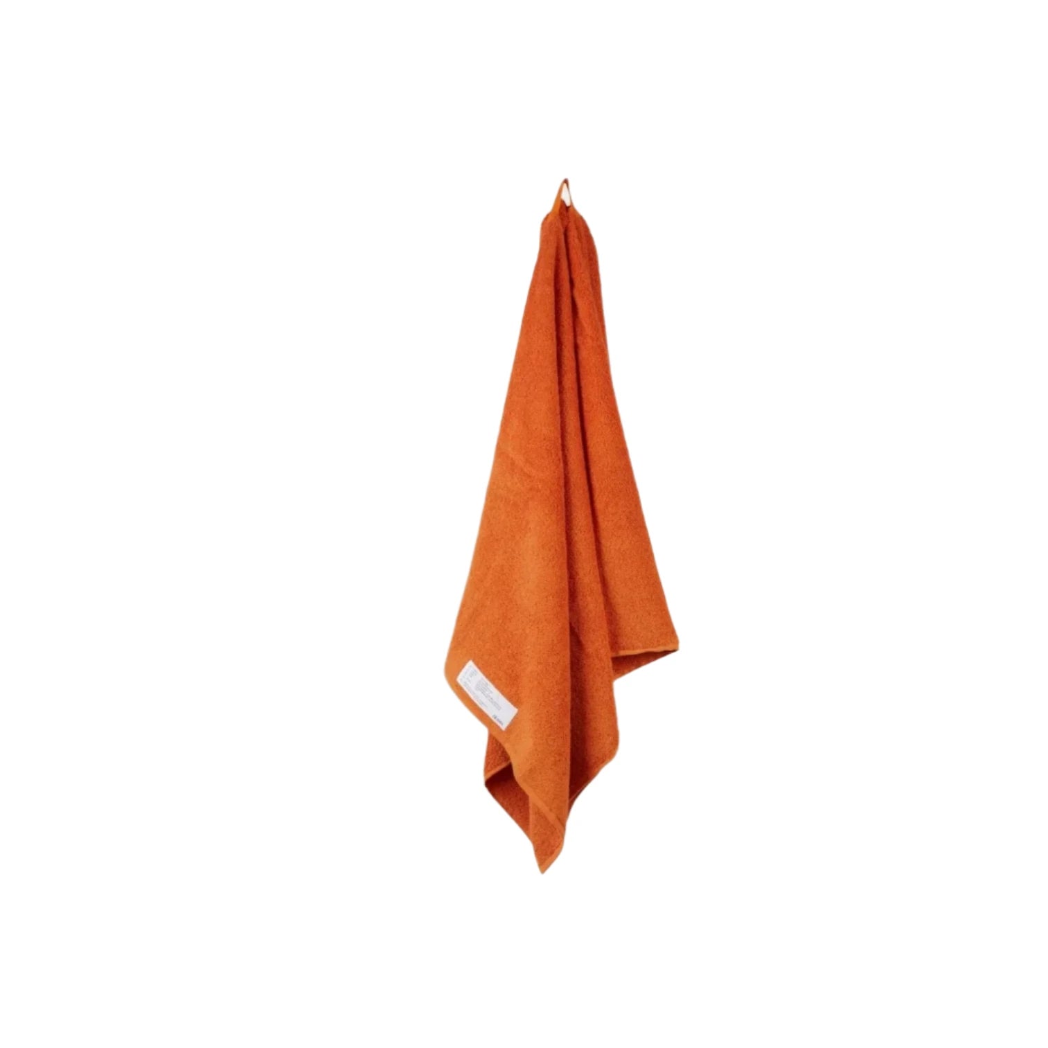 berlin frama heavy towel in burnt orange colour