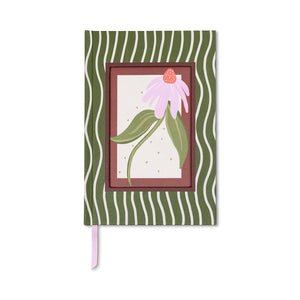 Framed Floral Journal | Coneflower