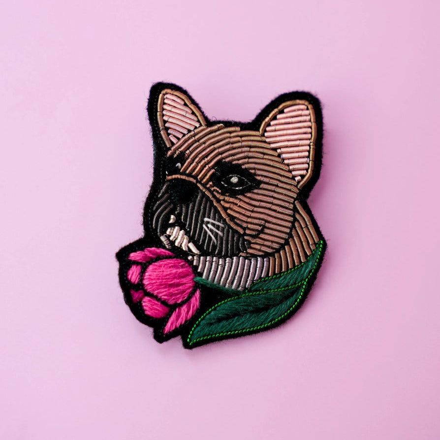 French Bulldog Brooch